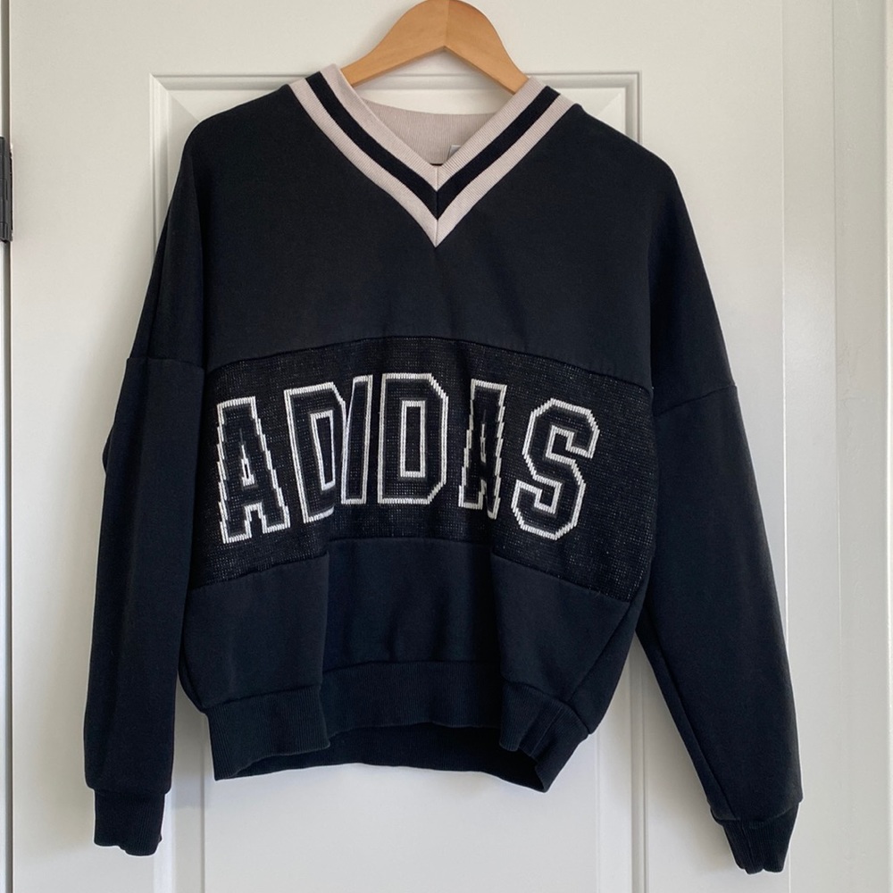 Adidas Varsity V-neck sweater